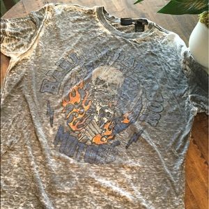 Harley Davidson burnout t-shirt, men’s